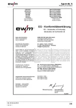 Предварительный просмотр 35 страницы EWM CB-007-1 Operating Instructions Manual