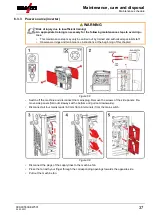 Preview for 37 page of EWM Cool XQ 40 Operating Instructions Manual