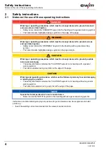 Preview for 4 page of EWM EL 120QMM-6M/M12 Operating Instructions Manual