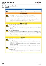 Preview for 14 page of EWM EL 120QMM-6M/M12 Operating Instructions Manual