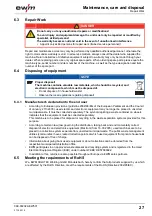 Предварительный просмотр 27 страницы EWM inverter STICK 350 CEL KLR Operating Instructions Manual