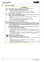 Предварительный просмотр 8 страницы EWM LP-XQ Operating Instructions Manual