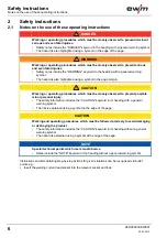 Preview for 6 page of EWM Phoenix 351 Expert puls FDW Operating Instructions Manual