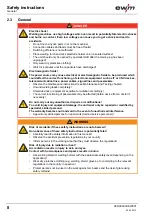 Preview for 8 page of EWM Phoenix 351 Expert puls FDW Operating Instructions Manual