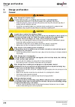 Preview for 24 page of EWM Phoenix 351 Expert puls FDW Operating Instructions Manual