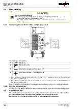 Preview for 34 page of EWM Phoenix 401 Expert 2.0 puls MM FKG Operating Instructions Manual