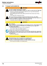 Preview for 12 page of EWM Phoenix Expert drive 4L M3.70 Operating Instructions Manual