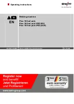 Предварительный просмотр 1 страницы EWM Pico 160 cel puls Operating Instructions Manual