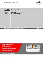 EWM Pico 160 Operating Instructions Manual preview