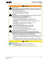 Preview for 9 page of EWM Picomig 305 D3 puls Operating Instructions Manual