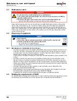 Предварительный просмотр 54 страницы EWM Picotig 190 AC/DC 5P TG Operating Instructions Manual