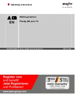 Preview for 1 page of EWM Picotig 200 puls TG Operating Instructions Manual