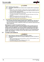 Preview for 10 page of EWM Picotig 200 puls TG Operating Instructions Manual