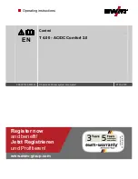 Preview for 1 page of EWM T 4.00 - AC/DC Comfort 2.0 Operating Instruction