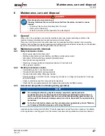 Preview for 47 page of EWM Taurus 335 Basic S KGE Operating Instructions Manual