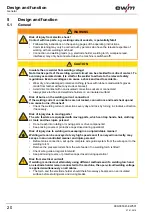 Предварительный просмотр 20 страницы EWM Taurus 351 Operating Instructions Manual