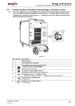 Предварительный просмотр 27 страницы EWM Taurus 351 Operating Instructions Manual