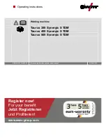 Preview for 1 page of EWM Taurus 355 Synergic S TDM Operating Instructions Manual