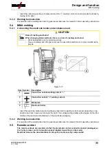 Preview for 35 page of EWM Taurus XQ 350 Synergic D Operating Instructions Manual