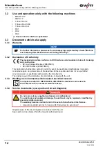 Предварительный просмотр 14 страницы EWM Tetrix 152 RC Plasma CW GR Operating Instructions Manual