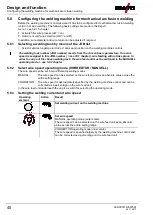 Предварительный просмотр 40 страницы EWM Tetrix 351 AW FW Operating Instructions Manual