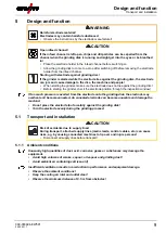 Предварительный просмотр 9 страницы EWM TGM 40230 Porta Operating Instructions Manual