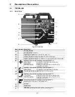 Предварительный просмотр 11 страницы EWM TRITON 260 DC Operating Instructions Manual