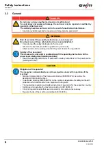 Предварительный просмотр 6 страницы EWM Trolly 55.2-2 Operating Instructions Manual