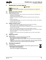 Предварительный просмотр 19 страницы EWM UM 15 G EZA Operating Instructions Manual