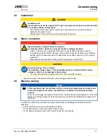 Предварительный просмотр 51 страницы EWM WEGA 351 Operating Instructions Manual