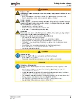 Предварительный просмотр 9 страницы EWM Wega 401 M1.02 FKG Operating Instructions Manual