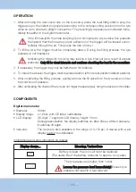 Предварительный просмотр 11 страницы ewo euroair digital 152 Operating Instructions Manual