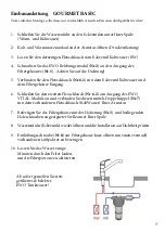 Предварительный просмотр 3 страницы ewo GOURMET BASIC Installation Manual