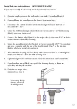 Предварительный просмотр 12 страницы ewo GOURMET BASIC Installation Manual