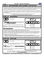 Preview for 22 page of EWS CWL Series Care And Use Manual