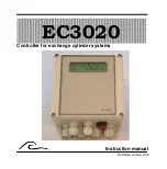 EWS EC3020 Instruction Manual предпросмотр