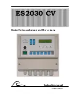 Предварительный просмотр 1 страницы EWS ES2030 CV Instruction Manual