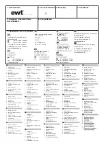 Preview for 24 page of EWT Optiflame CUBA Manual