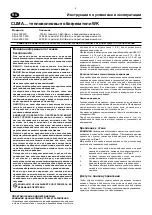 Preview for 8 page of EWT Clima 1250 WK Installation And Operating Instructions Manual