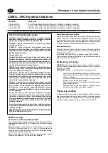 Preview for 10 page of EWT Clima 1250 WK Installation And Operating Instructions Manual