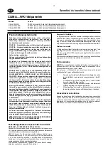 Preview for 20 page of EWT Clima 1250 WK Installation And Operating Instructions Manual