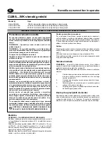 Preview for 24 page of EWT Clima 1250 WK Installation And Operating Instructions Manual