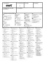 Предварительный просмотр 16 страницы EWT ClimaFutur 200TLS Manual