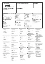 Предварительный просмотр 24 страницы EWT NORDIC NRC20 Manual