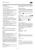 Preview for 8 page of EWT Opti-V Fire Single Manual