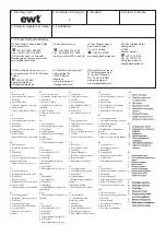 Предварительный просмотр 12 страницы EWT Opti-V Fire Single Manual