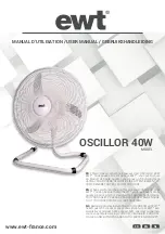 Предварительный просмотр 1 страницы EWT OSCILLOR 40W User Manual