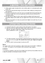 Предварительный просмотр 21 страницы EWT Oscillor Instruction Manual