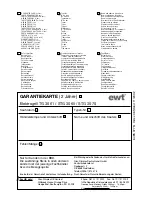 Предварительный просмотр 28 страницы EWT STG 3065 Instructions For Use Manual