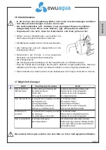 Предварительный просмотр 5 страницы ewuaqua easyJet 4-50 Installation And Operation Manual